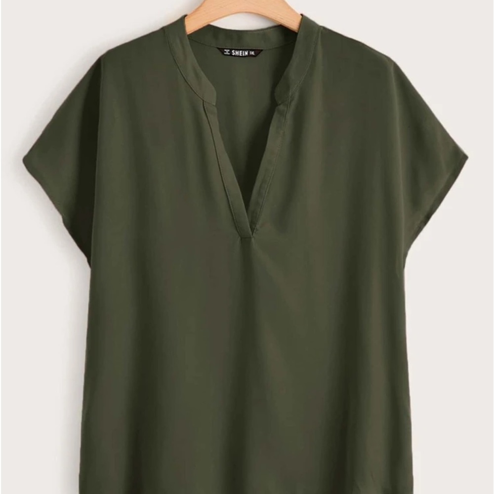 Shein XL Olive blouse
